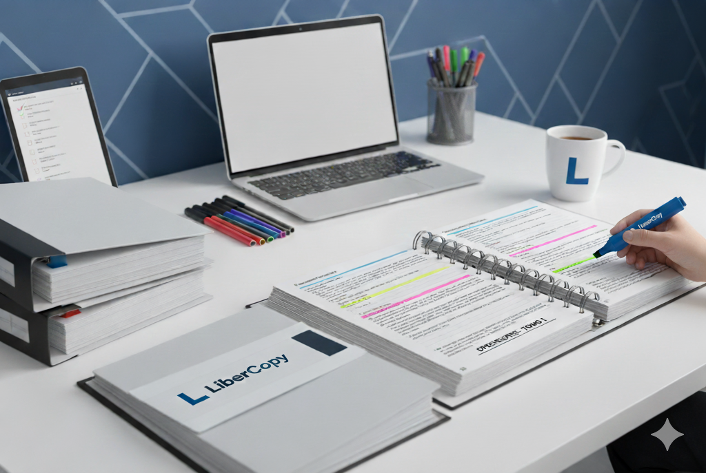 Beneficios de encuadernar tus apuntes para oposiciones